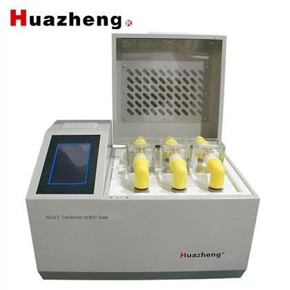 Equipamento de teste de resistência dielétrica de óleo de transformador de 3 xícaras